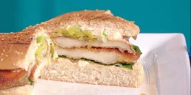 Королевский бургер без мяса от кулинарного эксперта от кулинарного эксперта