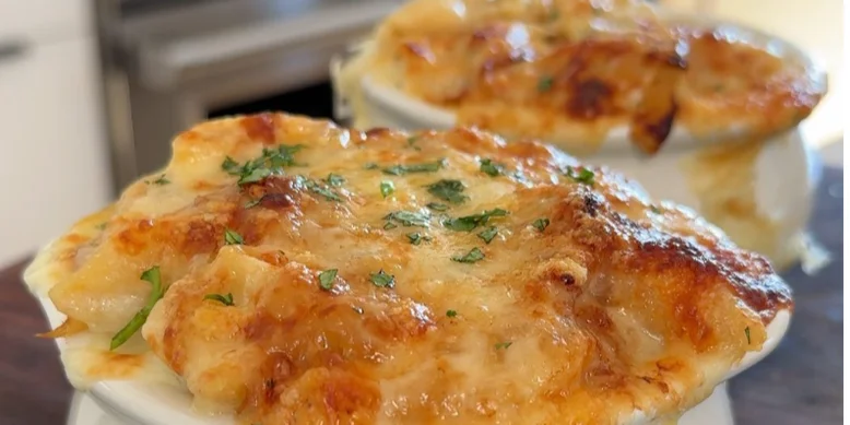 Мак-н-чиз плюс луковый суп: готовим американскую классику по-французски