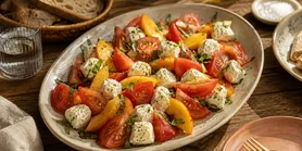 Салат из помидоров и персиков: самое вкусное сочетание, которого вы не ожидали