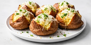 Запеченный картофель в стиле Але и Олио