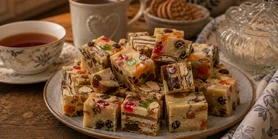 Домашние конфеты типа ирисок: с орехами и цукатами