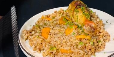 Вкусно и без хлопот: гречка с голенями в рукаве