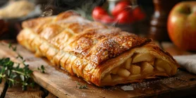 Яблучний штрудель: автентичний рецепт випічки на Рош-га-Шана