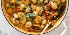 Ньоки с белой фасолью и вялеными томатами: для сытости и улучшения иммунитета