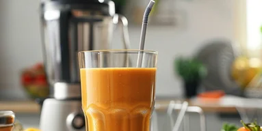 Морковный смузи на растительной основе: полезная альтернатива пирогу