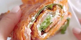 Вместо зразов и пирожков: роллы из сладкого картофеля и лосося: вместо зразов и пирожков