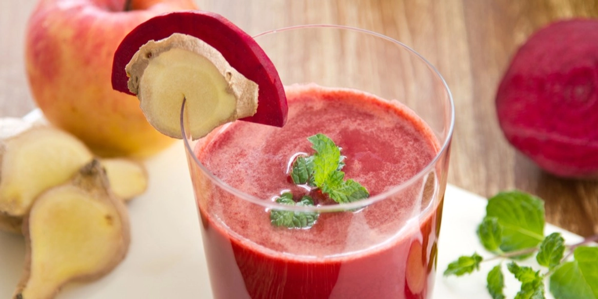 Вітамінний імбирно-буряковий сік