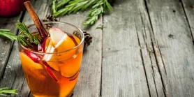 Газированный безалкогольный напиток с розмариновым сидром