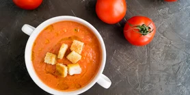 Вегетарианский томатный суп-пюре: почувствуйте Италию в каждой ложке