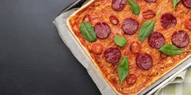 Не надо раскатывать круг: домашняя бабушкина пицца для уютного обеда