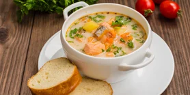 Уха с лососем: почувствуйте уют Финляндии