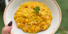 Сезонно. Рецепт ароматного риззото с тыквой