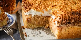 Пляцок з яблуками за рецептом Євгена Клопотенка