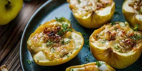 Запечені яблука з сиром: цікавий сніданок на кожен день