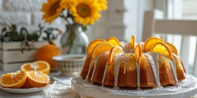 Рецепт домашнього італійського апельсинового торта