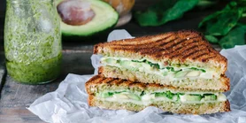 Овощной сэндвич с песто: идеальный способ начать день