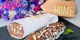 Шоколадная колбаса: тот самый самый простой рецепт десерта без выпечки