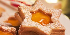 Рецепт рождественского апельсинового печенья: с желе и шоколадом