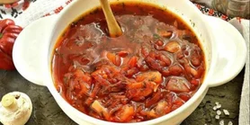 Пісний грибний борщ: рецепт одної з головних різдвяних страв