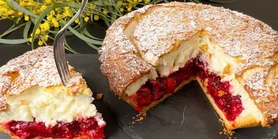 Зводить з розуму: рецепт йогуртового торта з вишнями