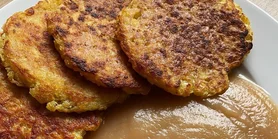 Рецепт Kartoffelpuffer: Хрустящие картофельные деруны по-немецки