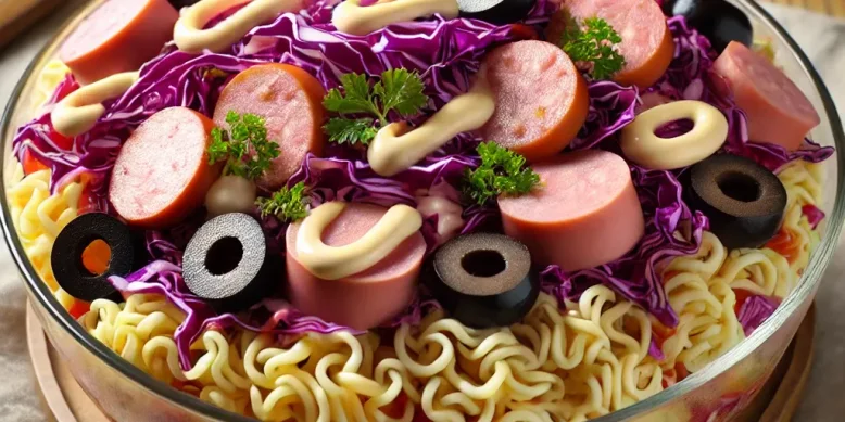 Рецепт бюджетного салата из Мивины: быстро и питательно