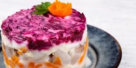 Рецепт селедки «под шубой»: альтернативная версия с желатином