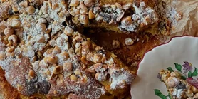 Вы в него влюбитесь: рецепт пирога с грушей, шоколадом и орехами