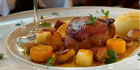 Запеченная утка с апельсином: роскошное блюдо на новогоднем столе