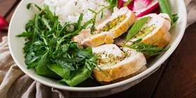 Курячі рулетики на Новий рік - чудова закуска до святкового столу