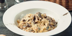 Грибная паста с лимоном и пармезаном: полезный и вкусный рецепт