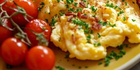 Кремовый скрембл на воде: рецепт идеального завтрака по-французски