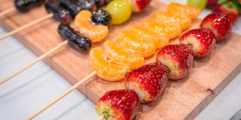 Фрукты как в «стекле» на Китайский Новый год и не только