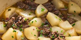 Японский рецепт: тушеная редька с мясом