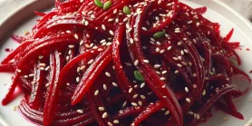Не морковью единой. Свекла "по-корейски" с чесноком и специями